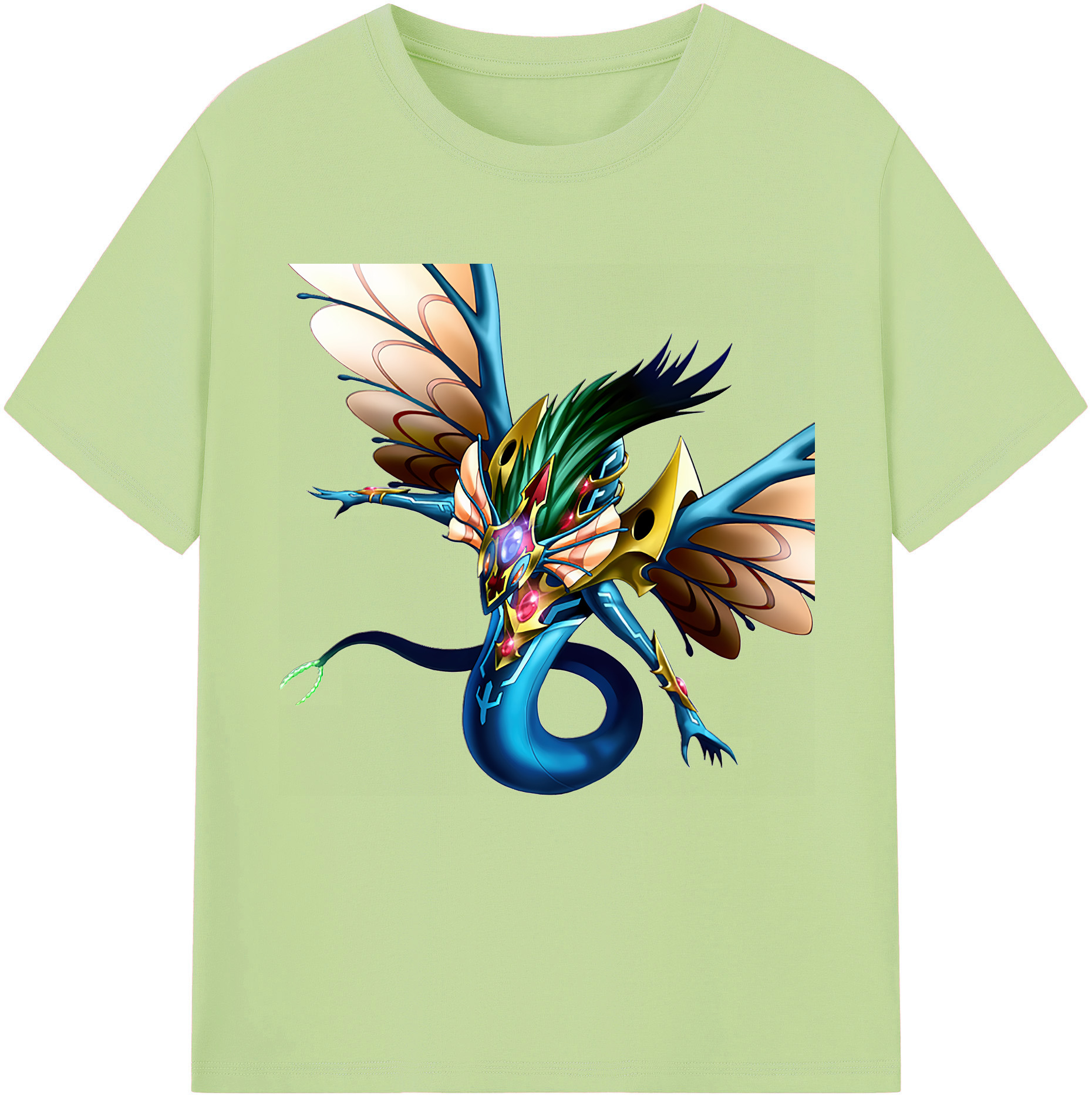 （画像用） 遊☆戯☆王 Yu-Gi-Oh! 綿100％半袖Tシャツ（フロントプリント）